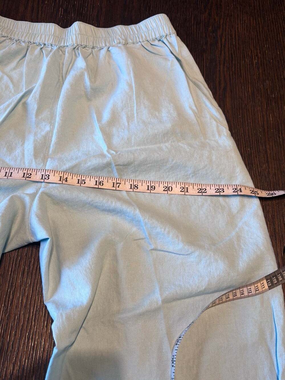Madewell light blue Linen Pants size 8 - Picture 12 of 13